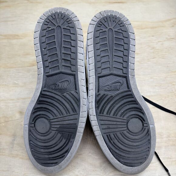 USED sz 12 Air Jordan 1 Zoom CMFT Black Light Smoke Grey Mens CT0978-001 main image 7